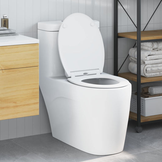 WC ülőke Fehér 47 x 37,5 x 3,8 cm Duroplast