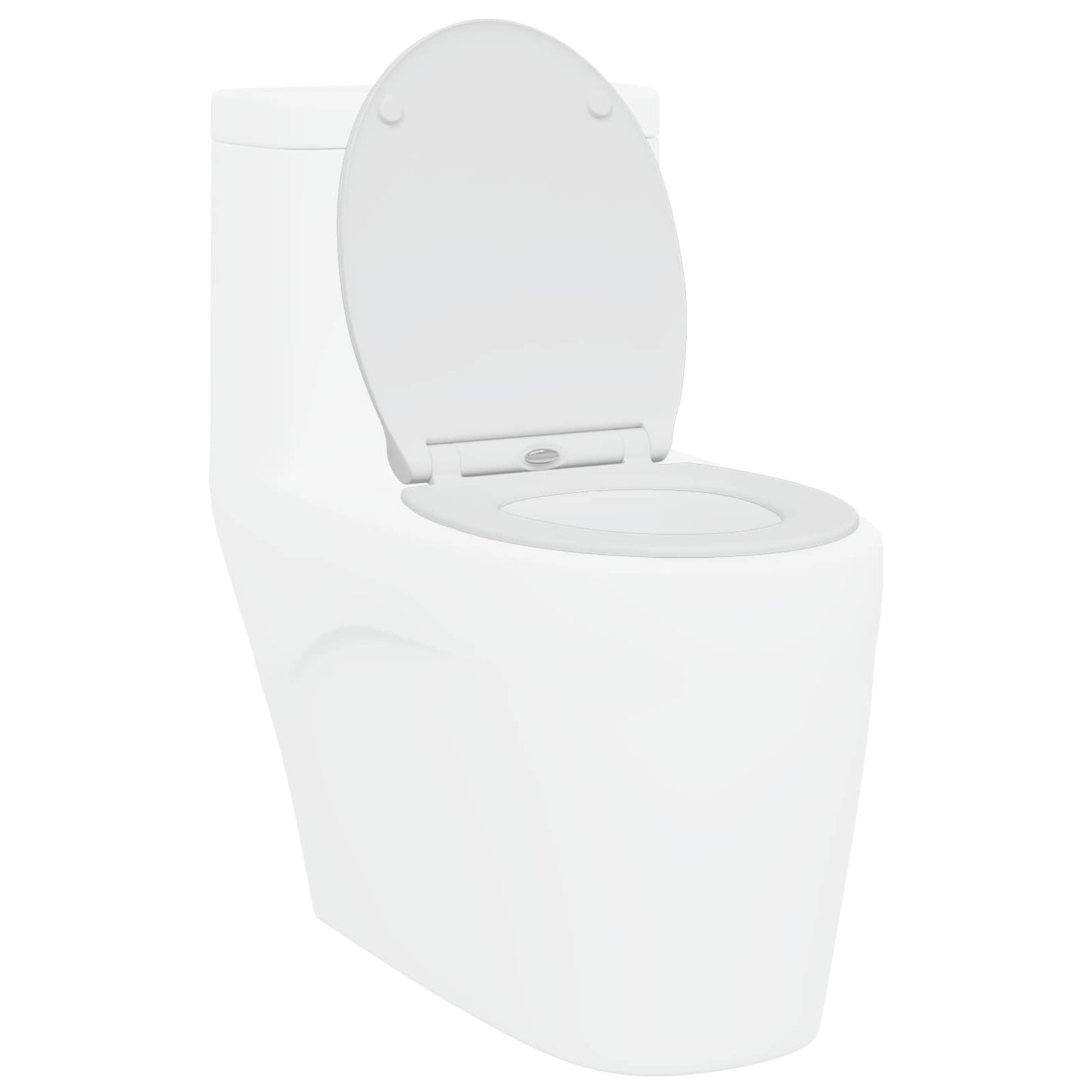 WC ülőke Fehér 45,5 x 37,5 x 3,8 cm Duroplast