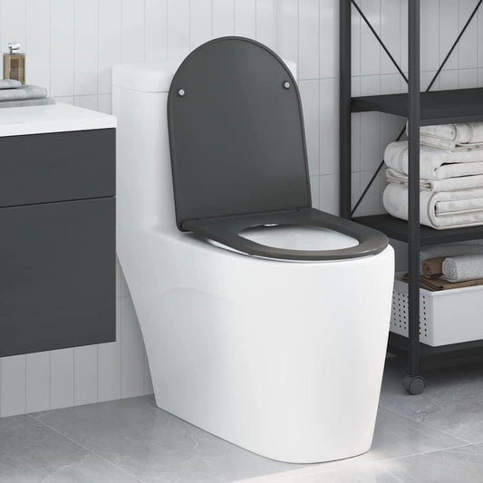 WC ülőke Antracit 47 x 36 x 3,4 cm Duroplast