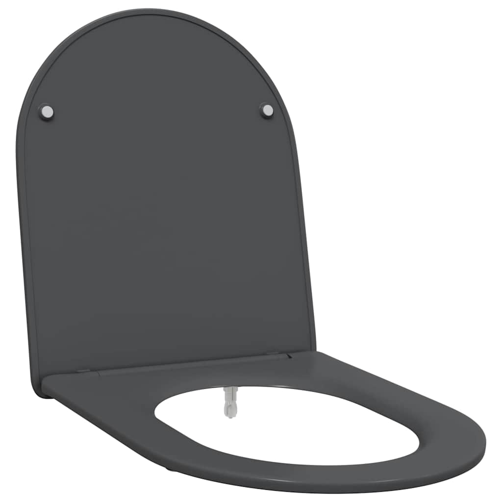 WC ülőke Antracit 47 x 36 x 3,4 cm Duroplast