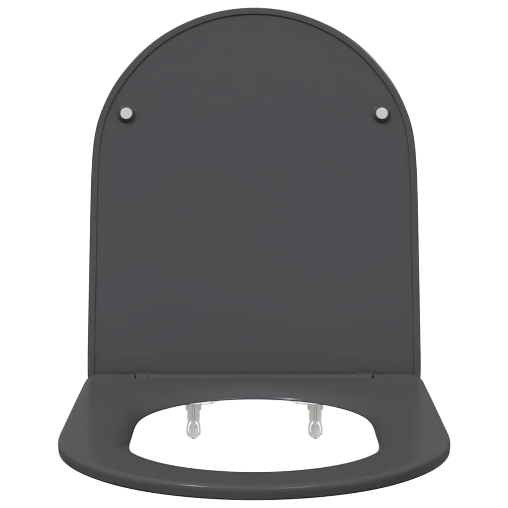 WC ülőke Antracit 47 x 36 x 3,4 cm Duroplast