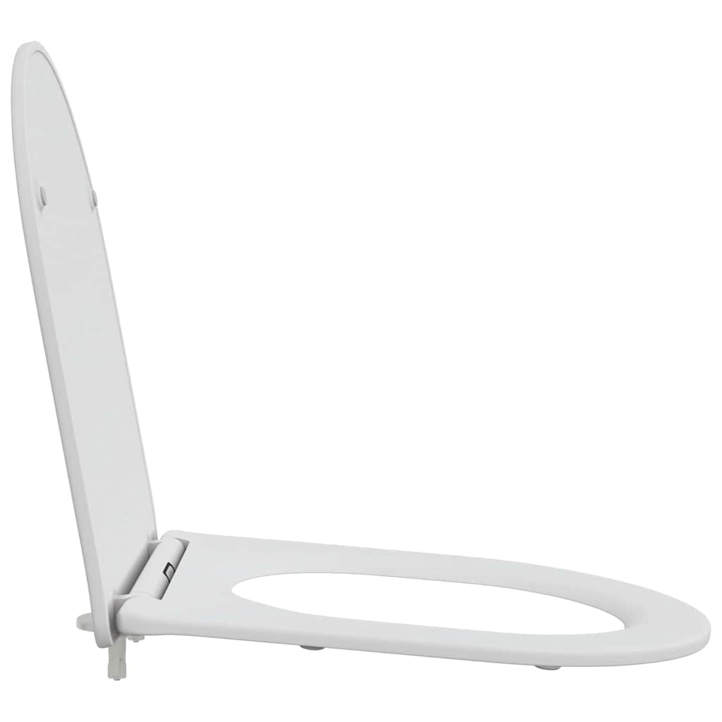WC ülőke Fehér 47 x 36 x 3,4 cm Duroplast