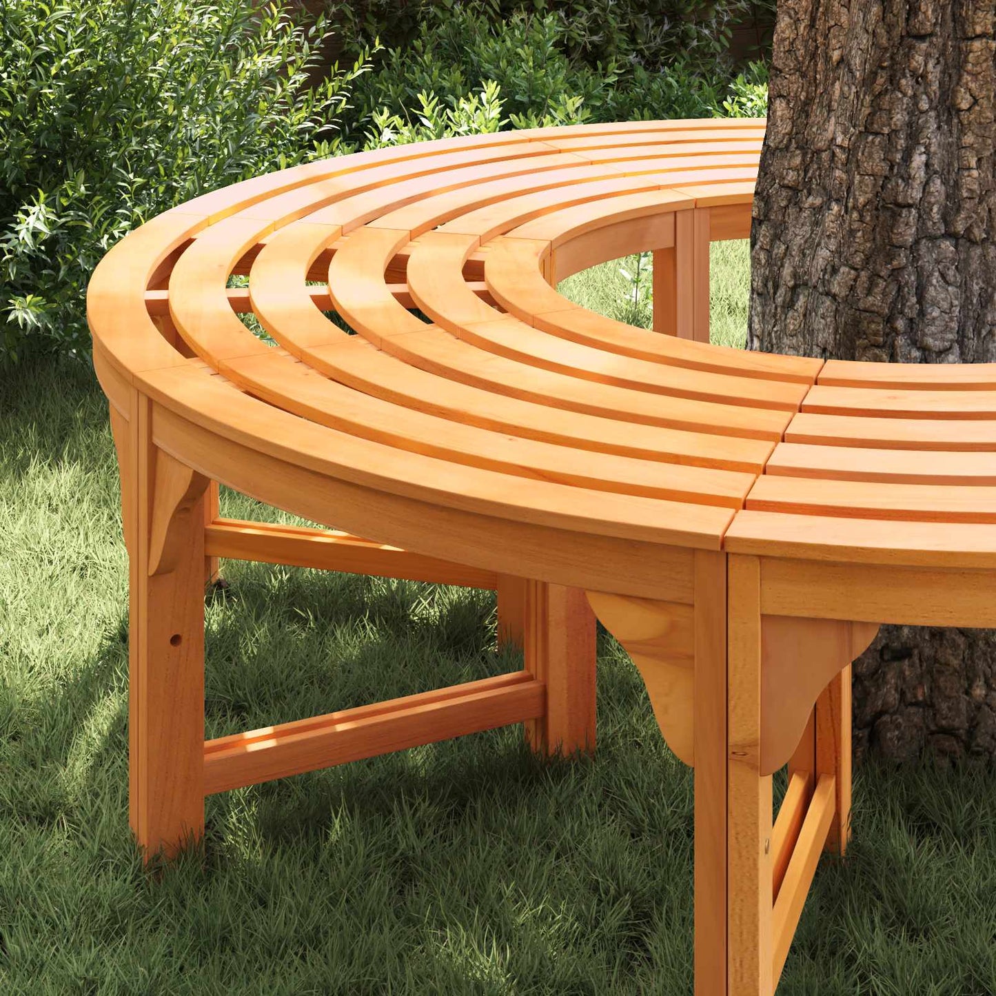 Fa pad 2 pcs Természetes 160 x 80 x 45cm Tömör Eukaliptusz Fa