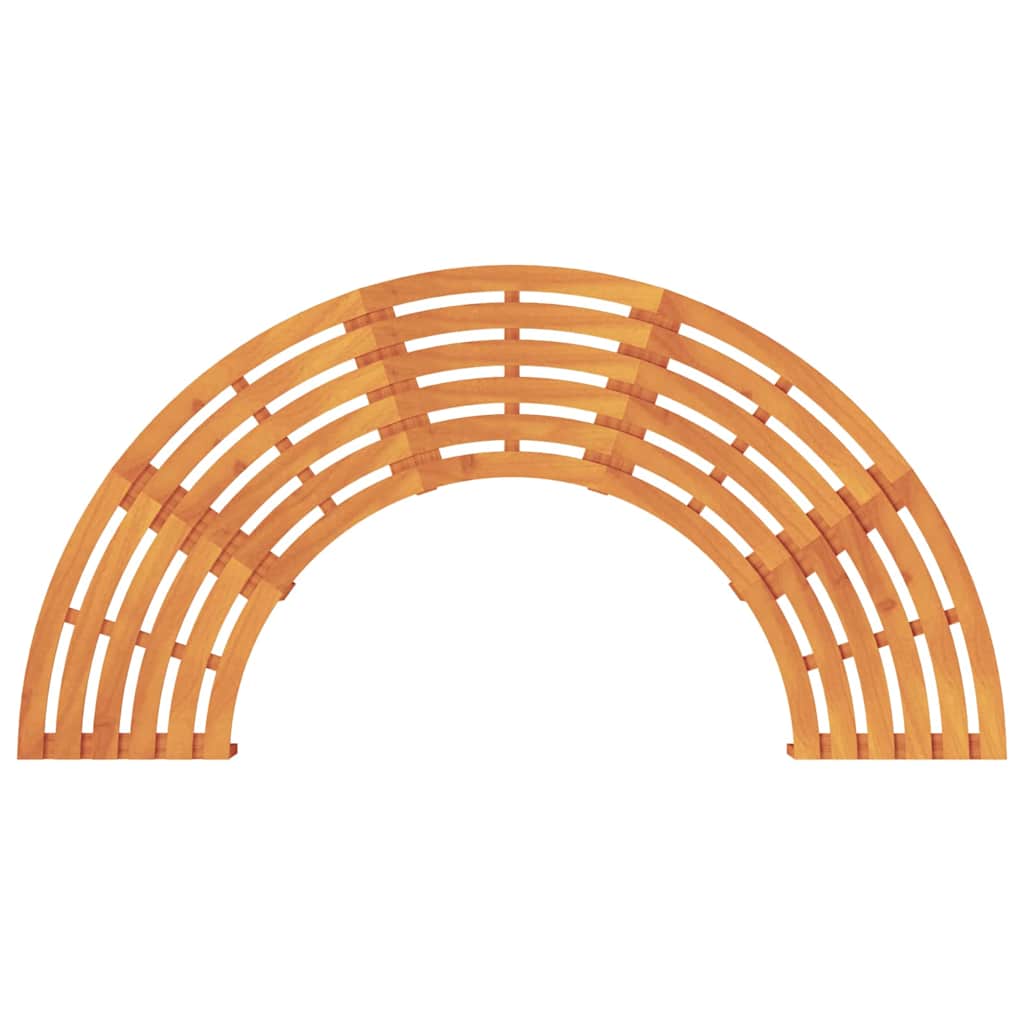 Fa pad 2 pcs Természetes 160 x 80 x 45cm Tömör Eukaliptusz Fa