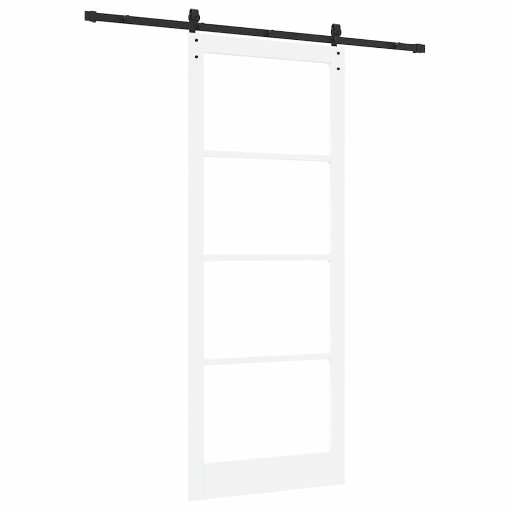 Csúszó ajtó ORKDAL Fehér és fekete 93 x 232 cm