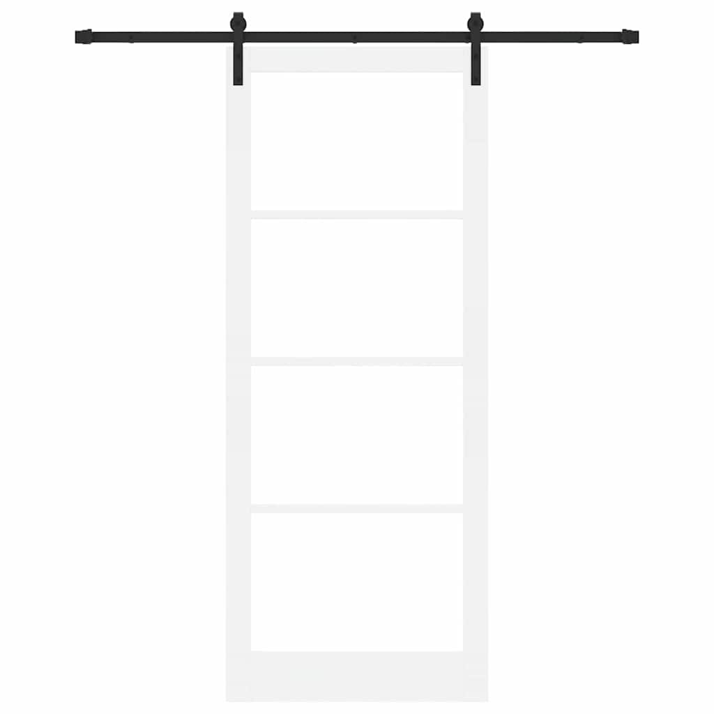 Csúszó ajtó ORKDAL Fehér és fekete 93 x 232 cm