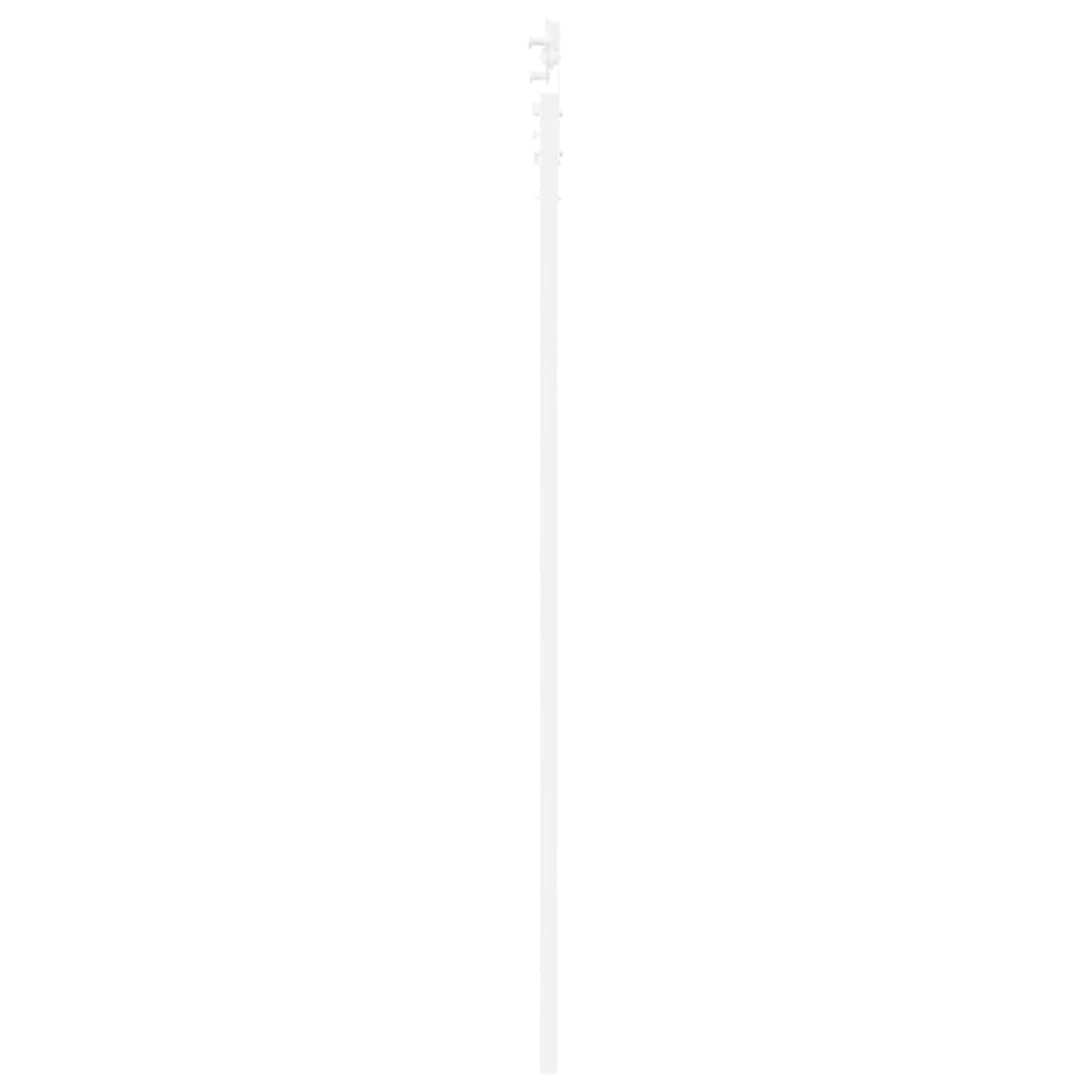 Csúszó ajtó ORKDAL Fehér 83 x 202 cm Tömör fenyőfa és üveg