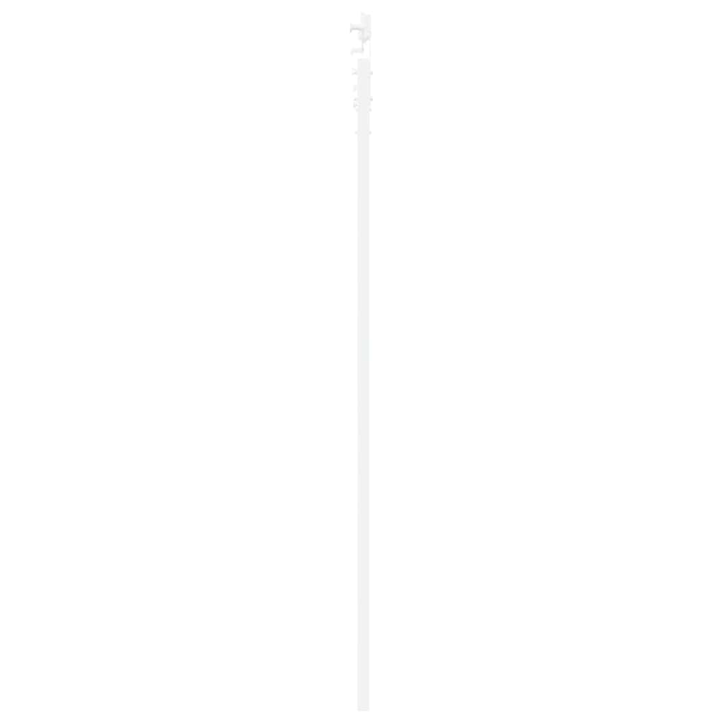 Csúszó ajtó ORKDAL Fehér 93 x 202 cm Tömör fenyőfa és üveg