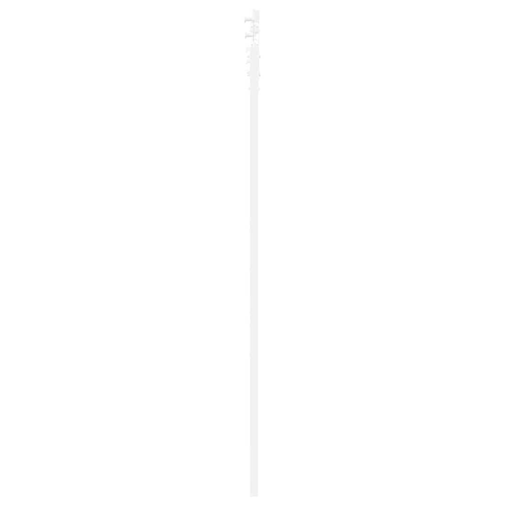Csúszó ajtó ORKDAL Fehér 61 x 198,5 cm Tömör fenyőfa és üveg