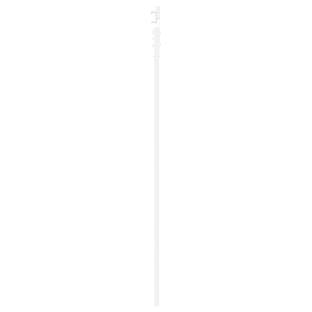 Csúszó ajtó ORKDAL Fehér 93 x 202 cm Tömör fenyőfa és üveg