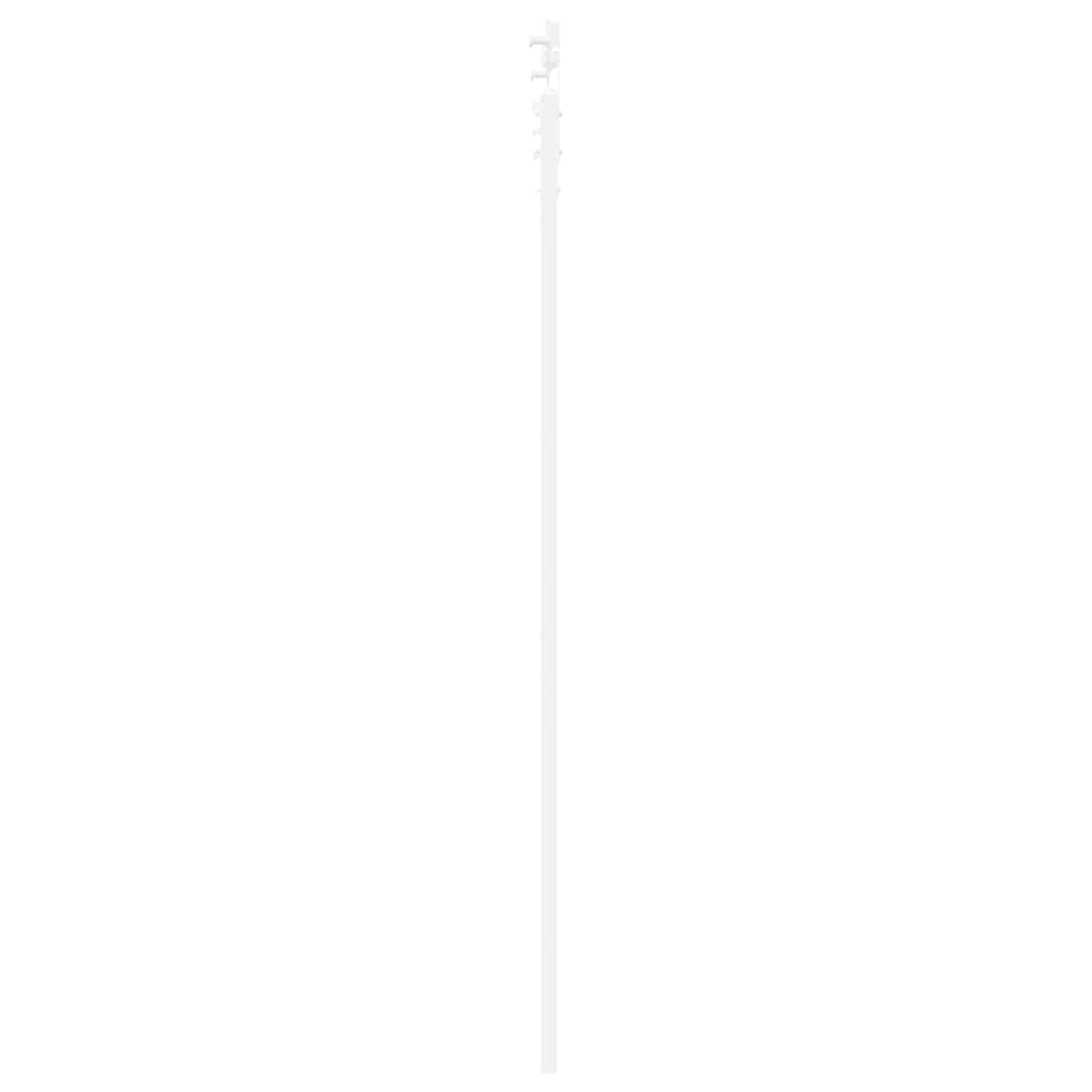 Csúszó ajtó ORKDAL Fehér 93 x 211 cm Tömör fenyőfa és üveg