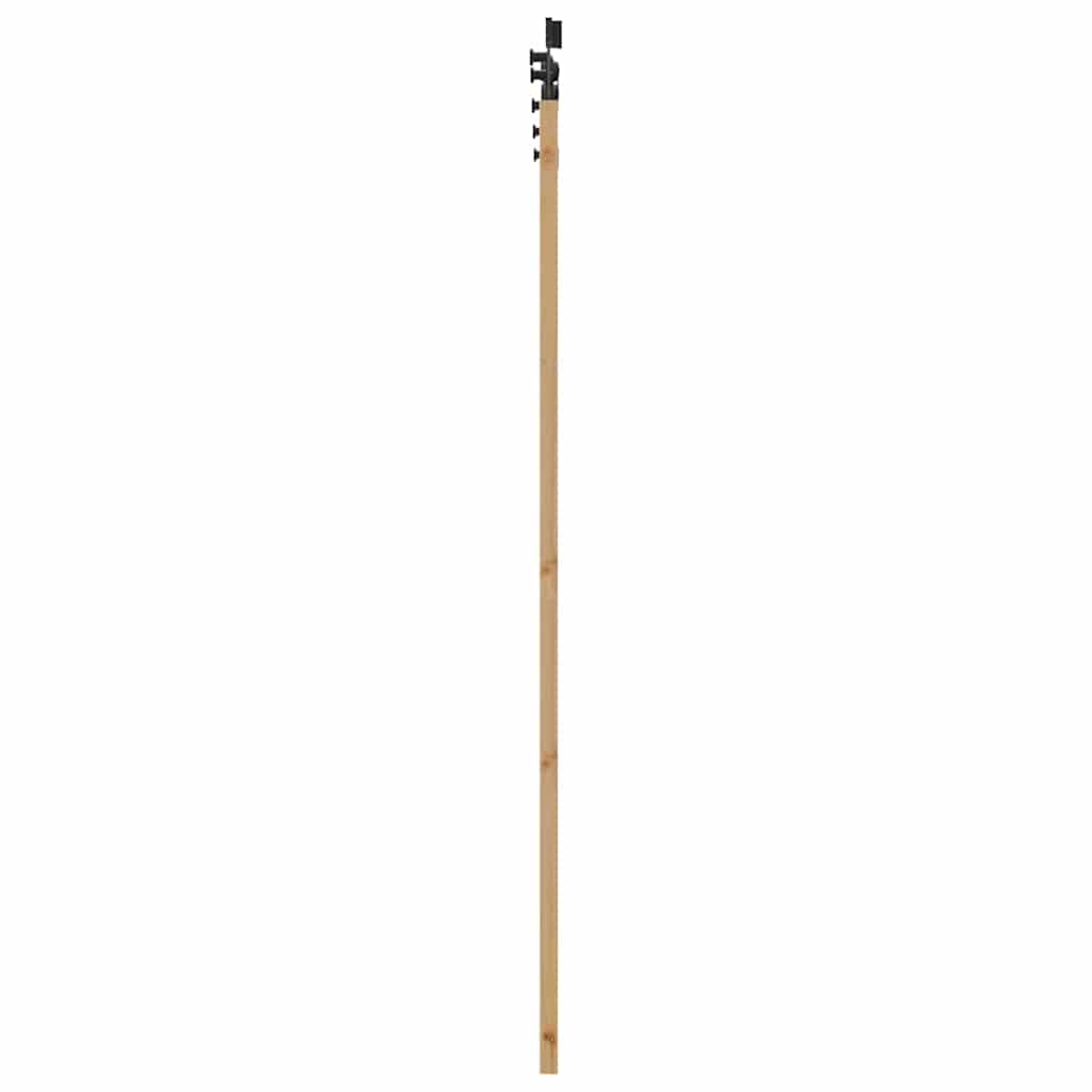 Csúszó ajtó ORKDAL Természetes és fekete 61 x 198,5 cm