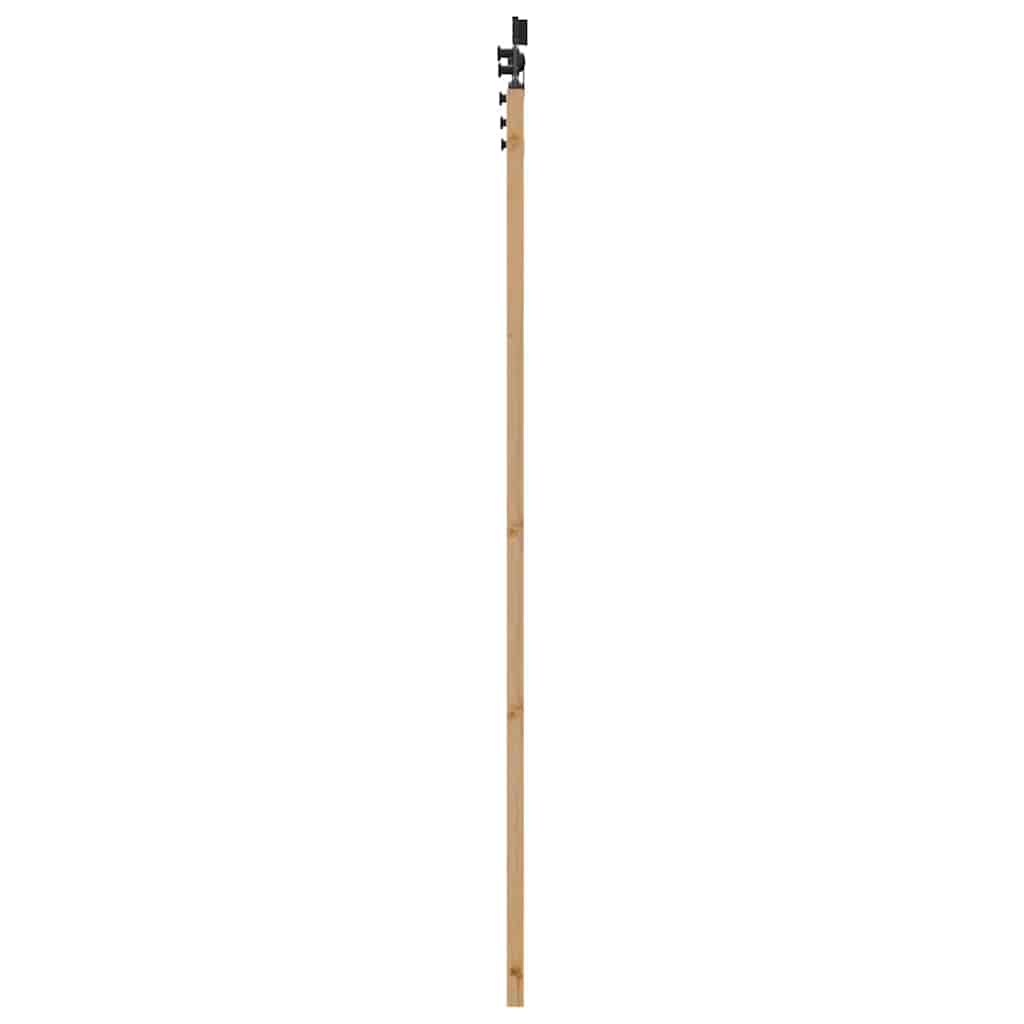 Csúszó ajtó ORKDAL Természetes és fekete 73,5 x 198,5 cm