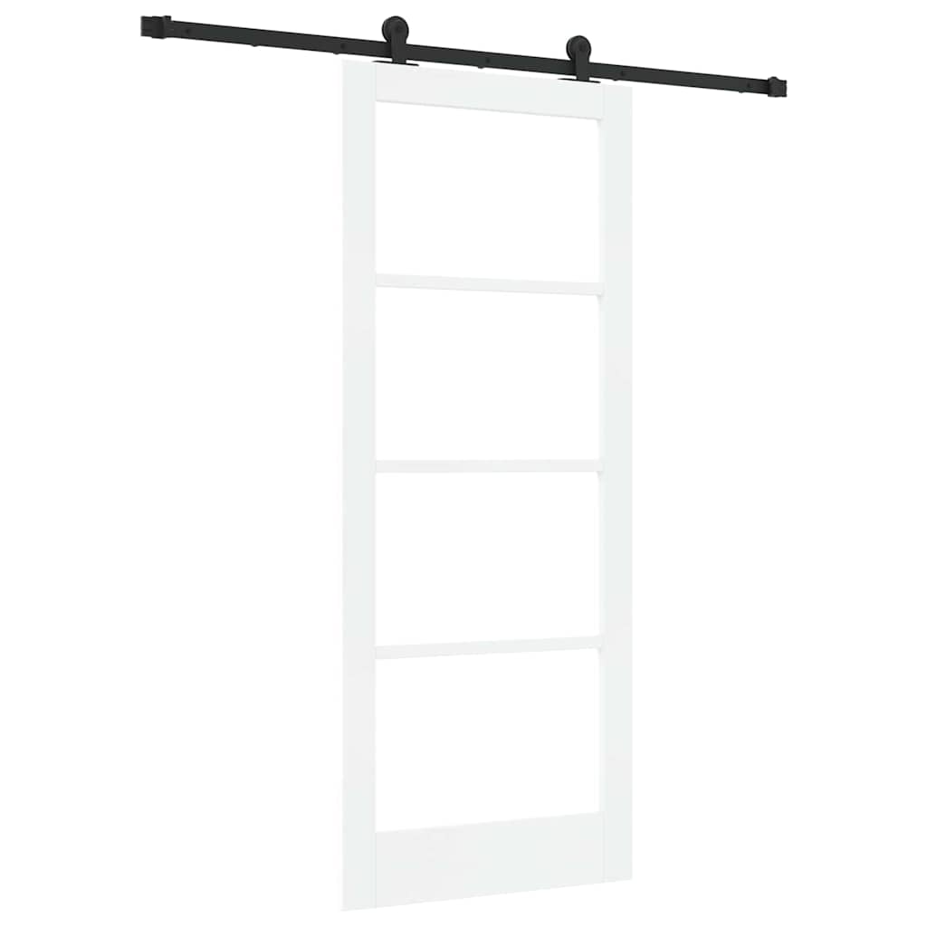 Csúszó ajtó ORKDAL Fehér és fekete 83 x 202 cm