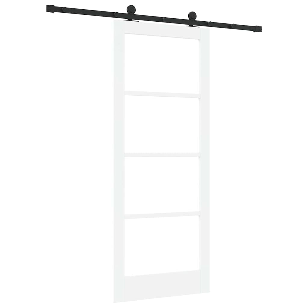 Csúszó ajtó ORKDAL Fehér és fekete 83 x 202 cm