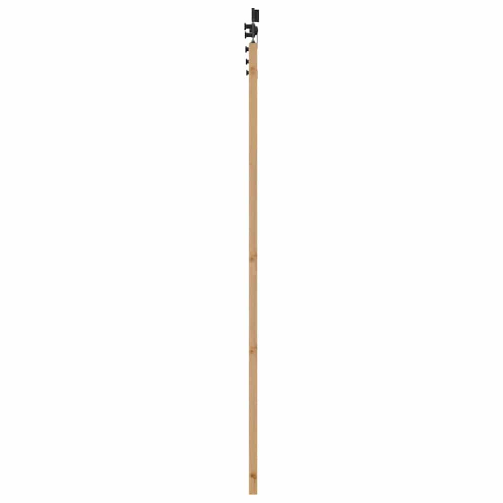 Csúszó ajtó ORKDAL Természetes és fekete 93 x 202 cm