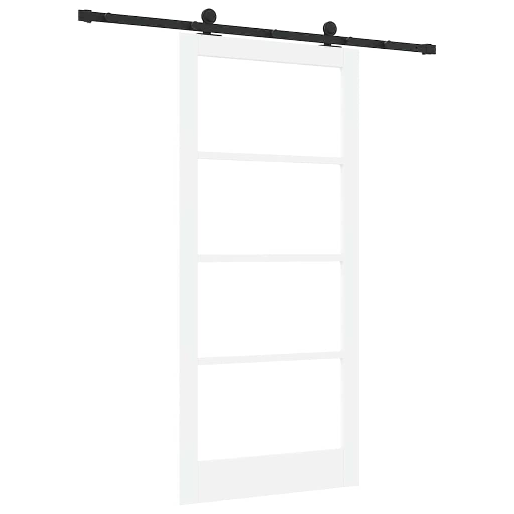 Csúszó ajtó ORKDAL Fehér és fekete 93 x 202 cm