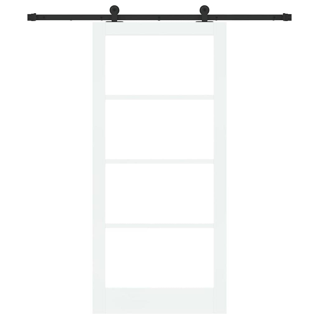 Csúszó ajtó ORKDAL Fehér és fekete 93 x 202 cm