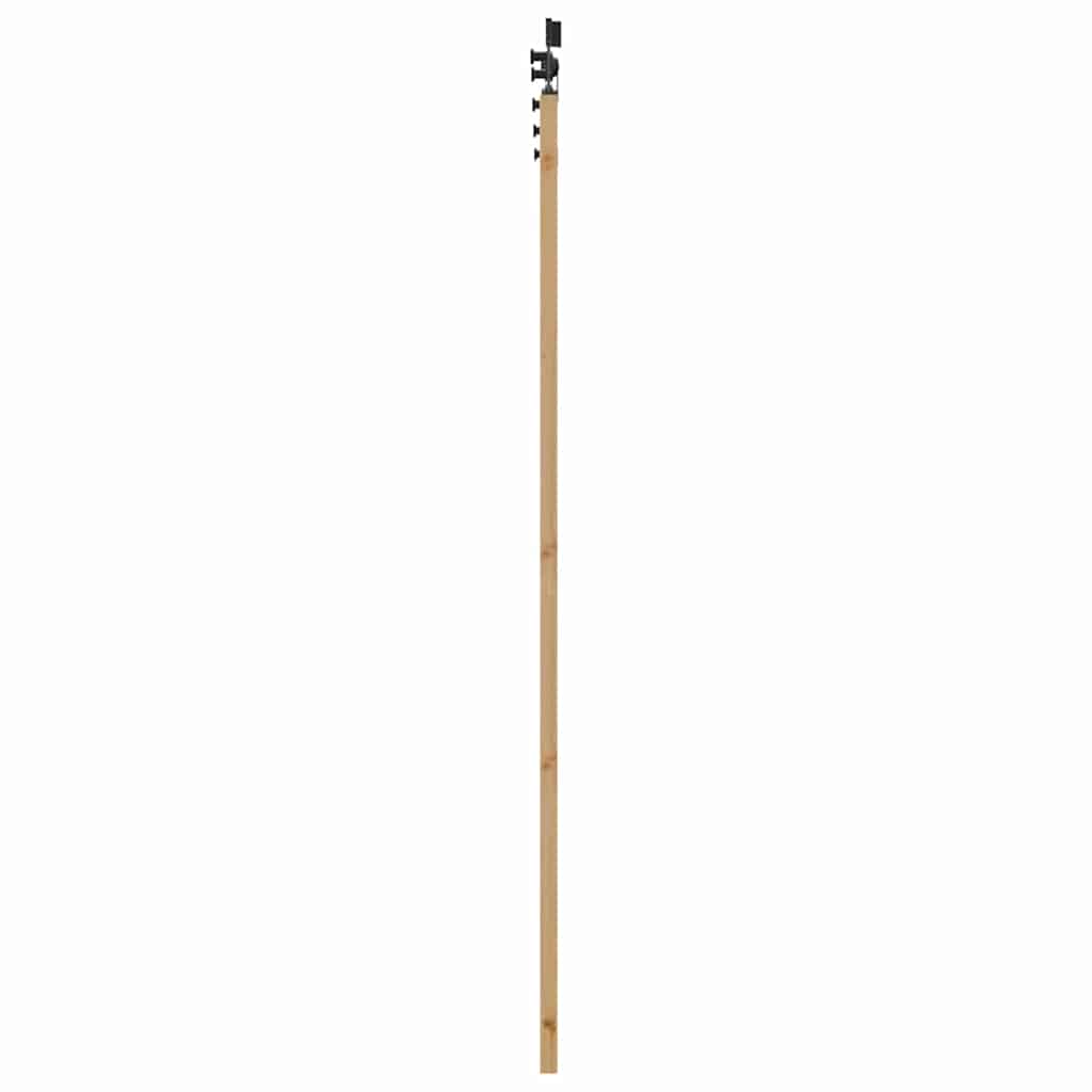 Csúszó ajtó ORKDAL Természetes és fekete 93 x 211 cm