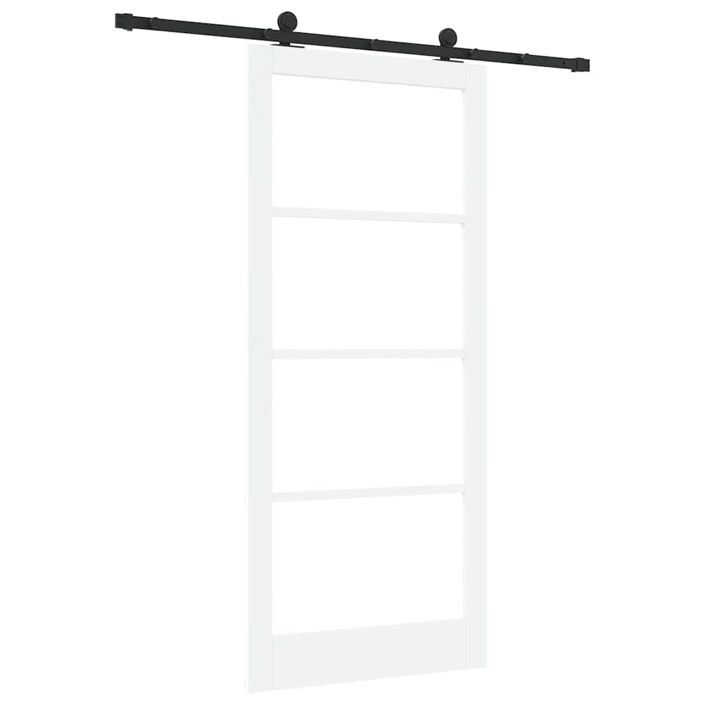 Csúszó ajtó ORKDAL Fehér és fekete 93 x 211 cm