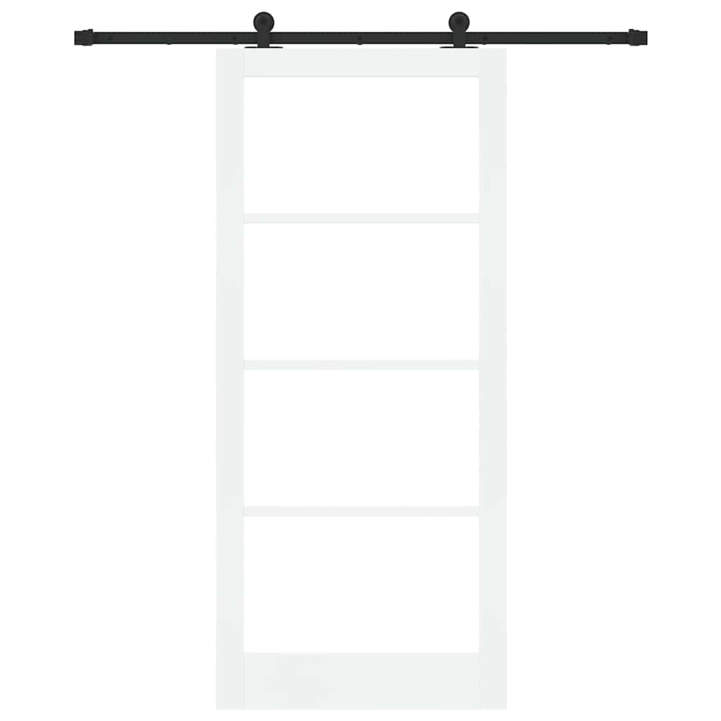 Csúszó ajtó ORKDAL Fehér és fekete 93 x 211 cm