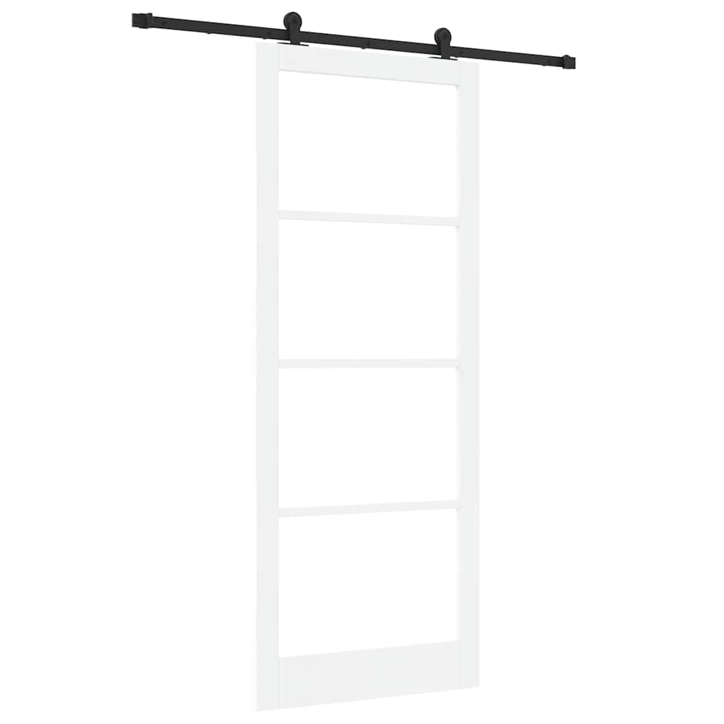 Csúszó ajtó ORKDAL Fehér és fekete 93 x 232 cm