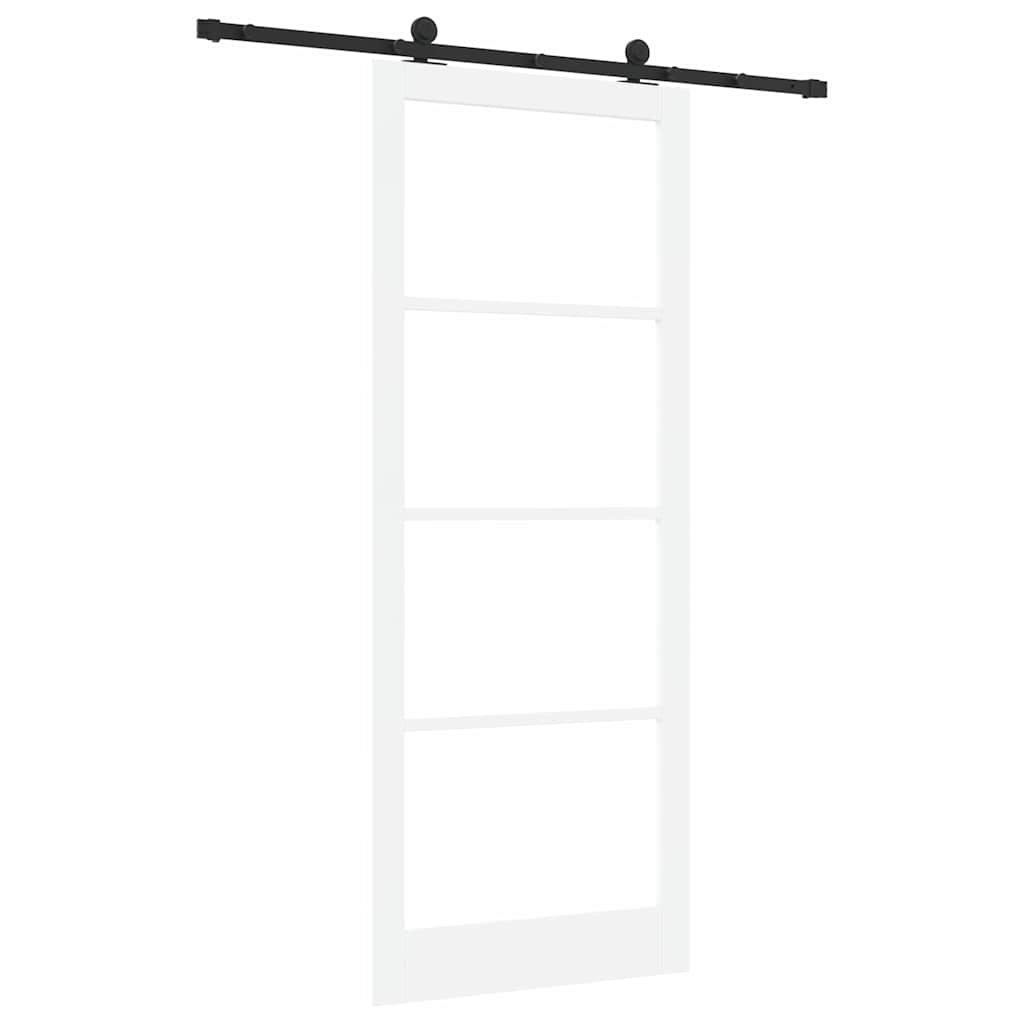 Csúszó ajtó ORKDAL Fehér és fekete 93 x 232 cm