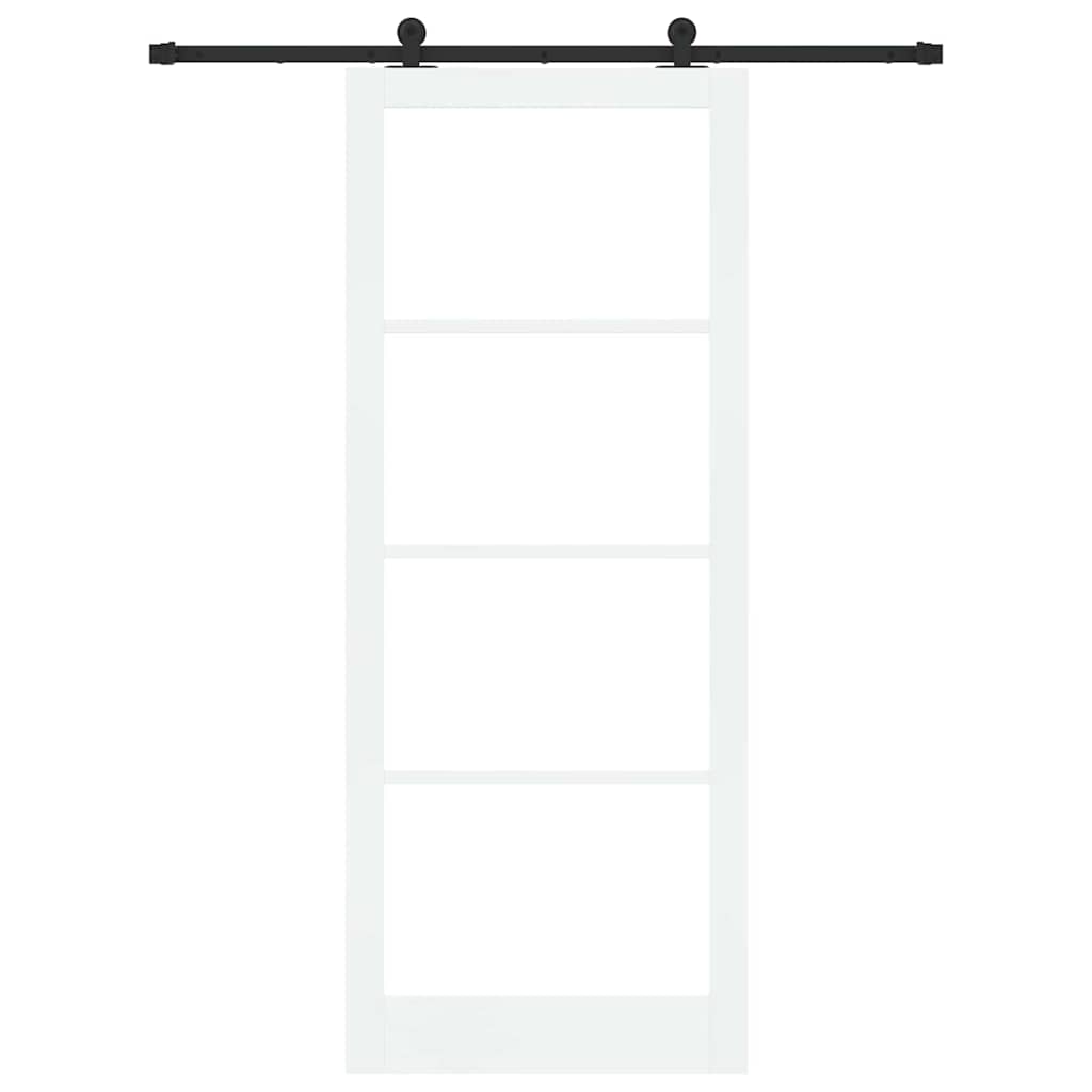 Csúszó ajtó ORKDAL Fehér és fekete 93 x 232 cm