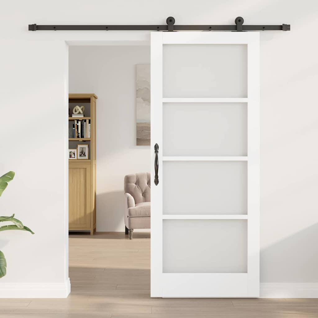 Csúszó ajtó ORKDAL Fehér és fekete 83 x 202 cm