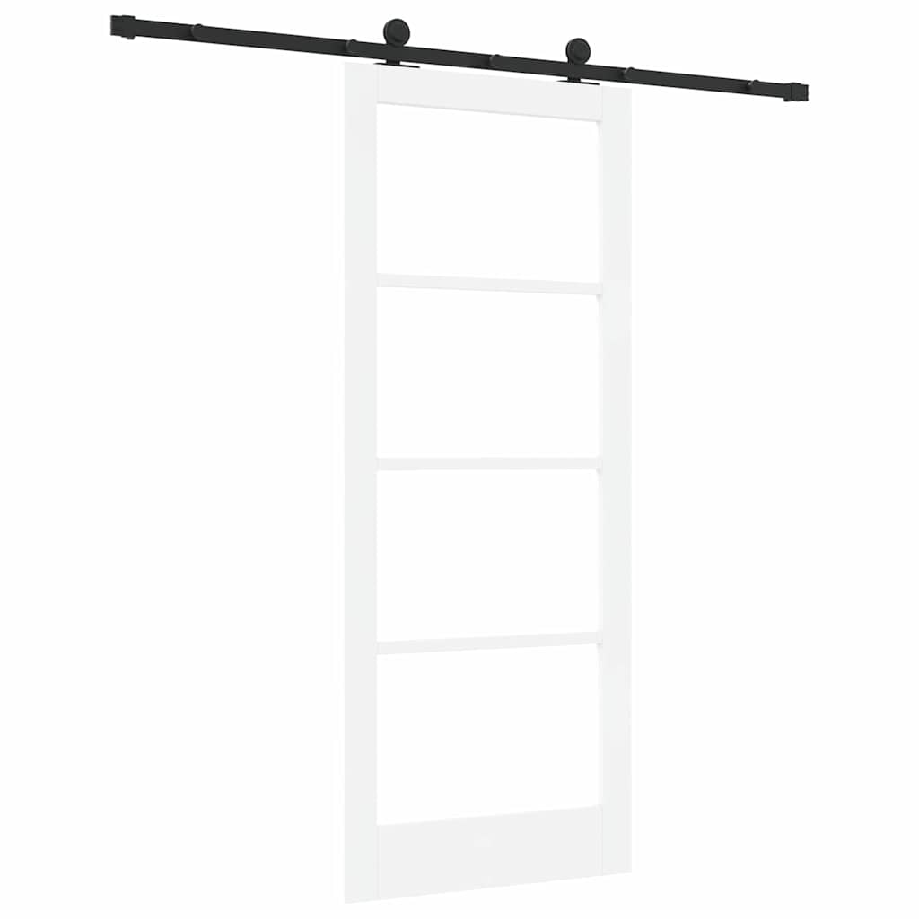 Csúszó ajtó ORKDAL Fehér és fekete 83 x 202 cm