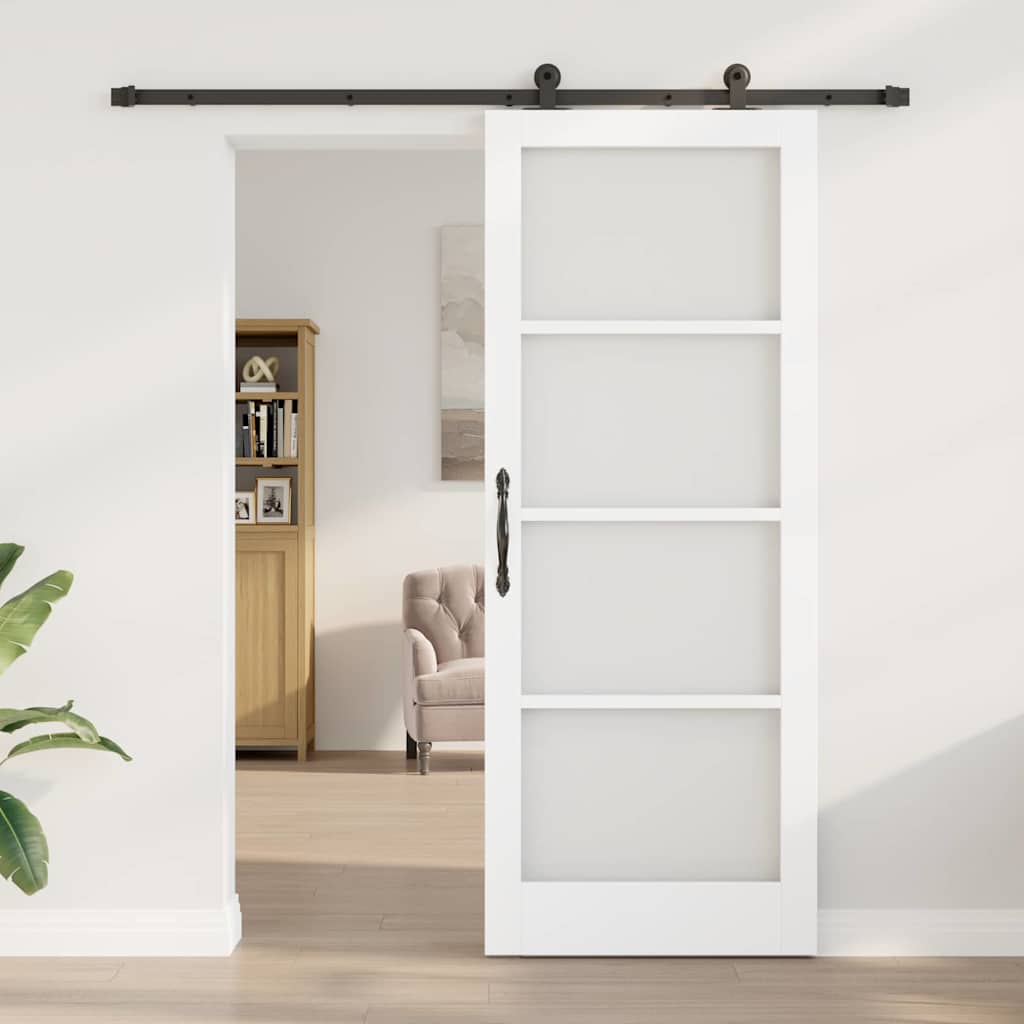 Csúszó ajtó ORKDAL Fehér és fekete 83 x 211 cm