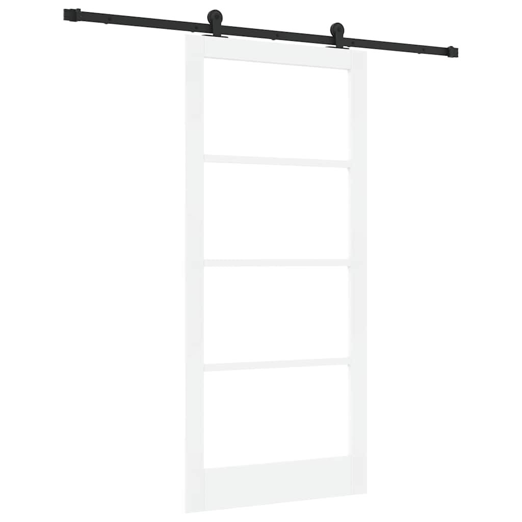Csúszó ajtó ORKDAL Fehér és fekete 93 x 202 cm