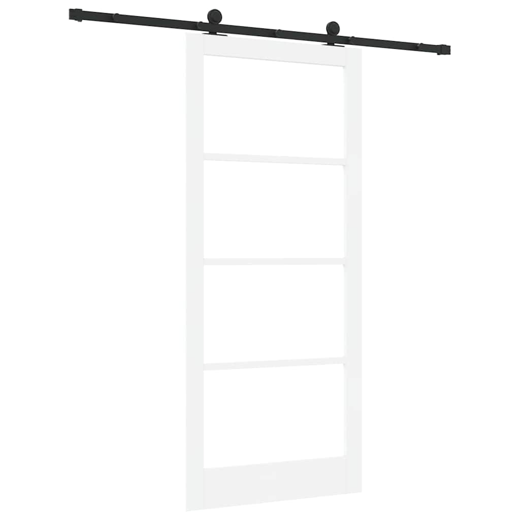 Csúszó ajtó ORKDAL Fehér és fekete 93 x 211 cm