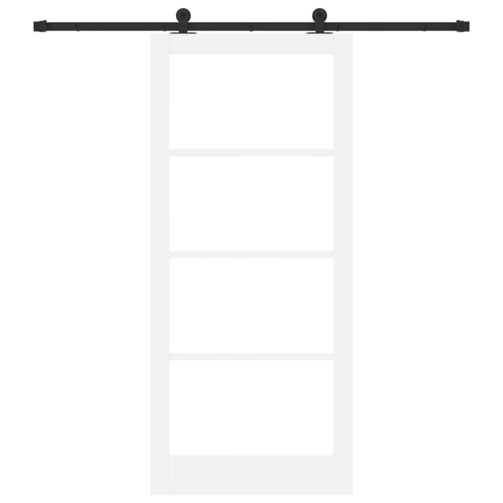 Csúszó ajtó ORKDAL Fehér és fekete 93 x 211 cm