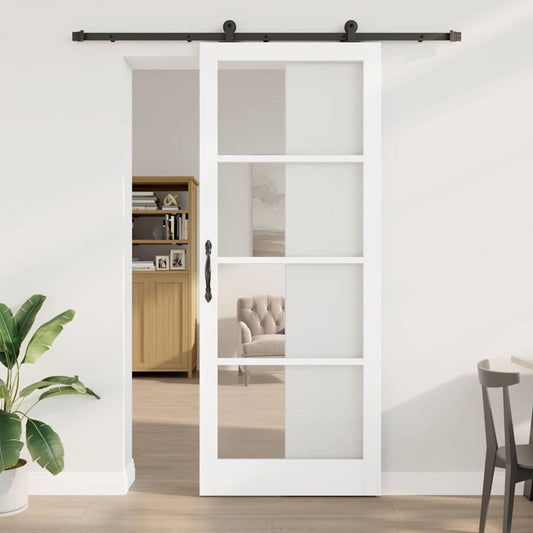 Csúszó ajtó ORKDAL Fehér és fekete 93 x 232 cm