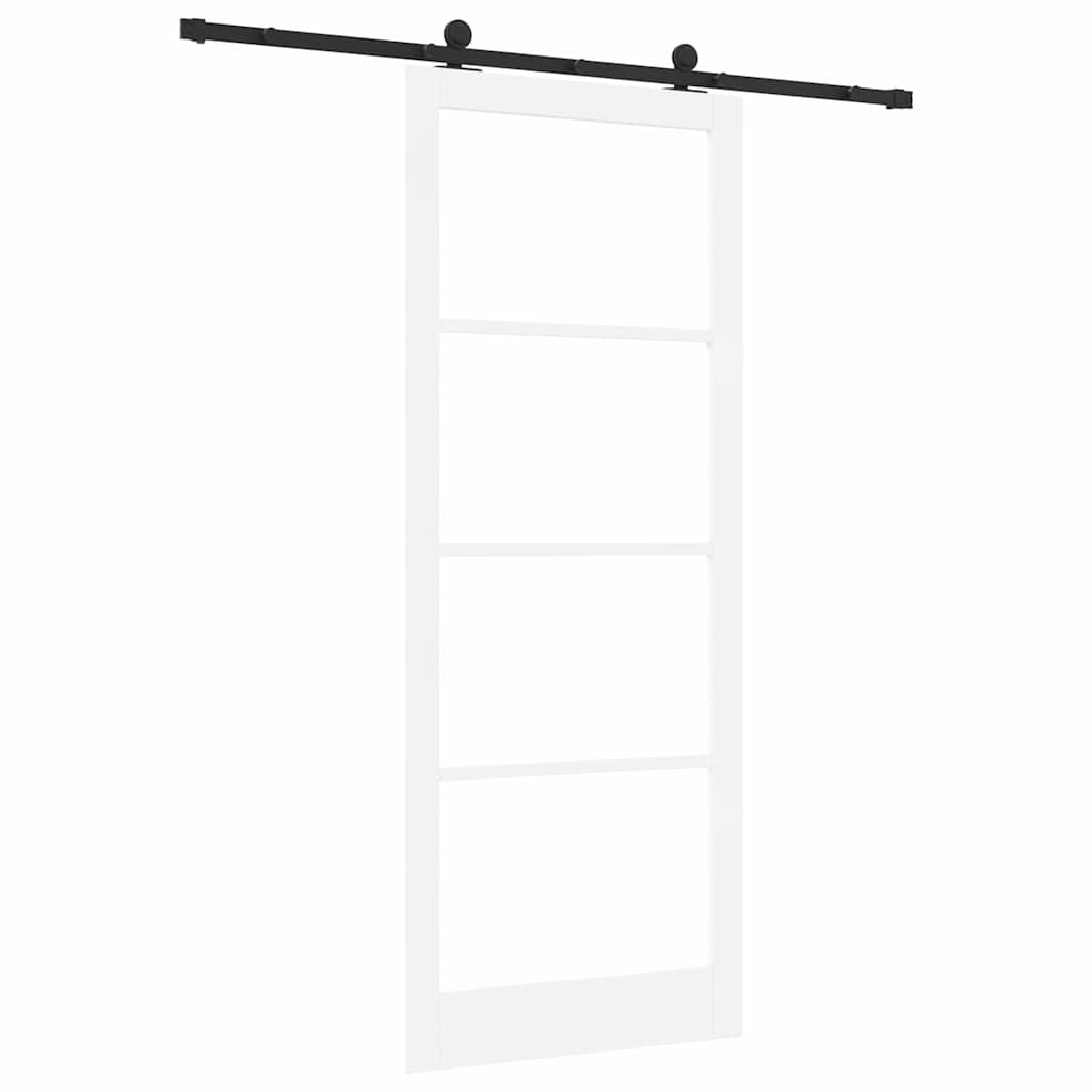 Csúszó ajtó ORKDAL Fehér és fekete 93 x 232 cm