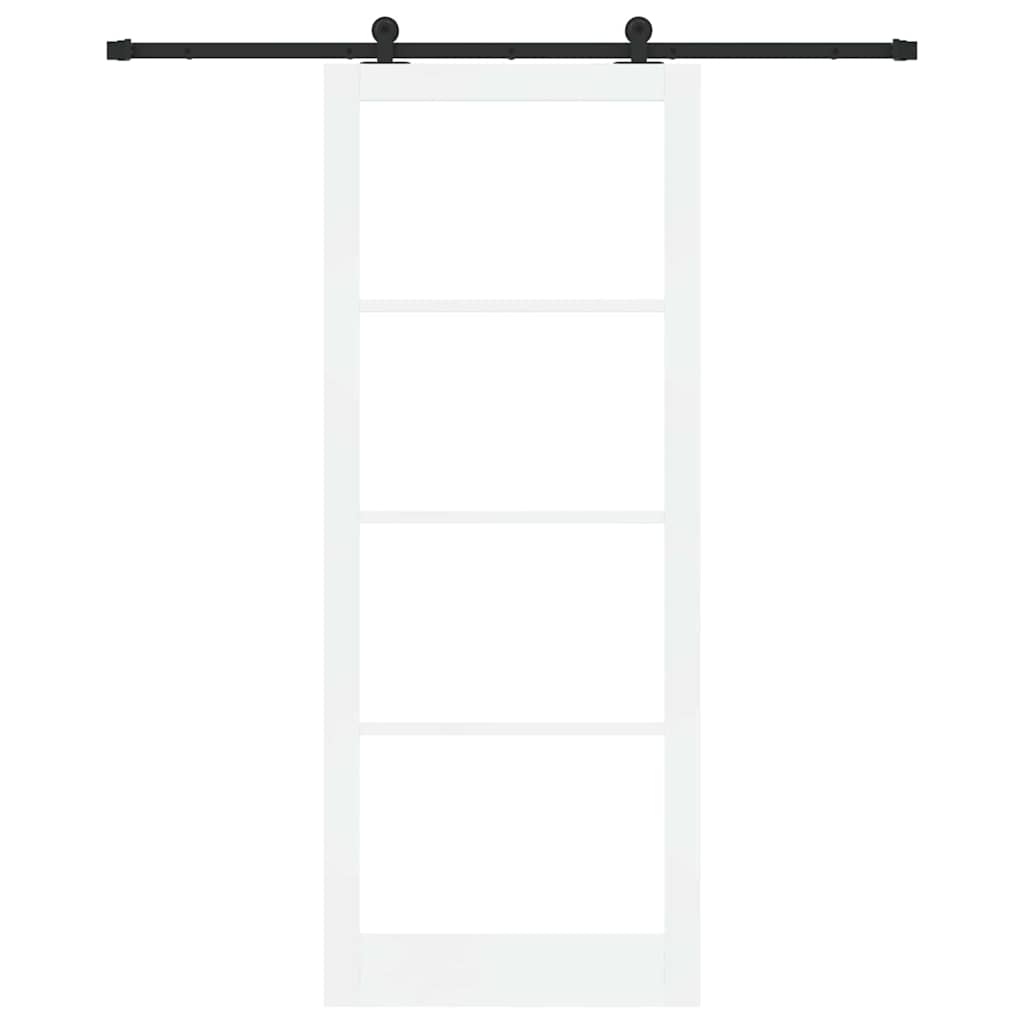 Csúszó ajtó ORKDAL Fehér és fekete 93 x 232 cm