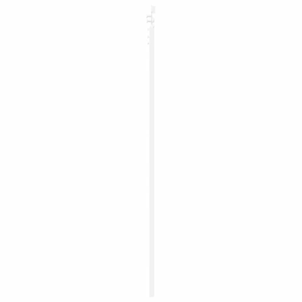 Csúszó ajtó ORKDAL Fehér 61 x 198,5 cm Tömör fenyőfa és üveg