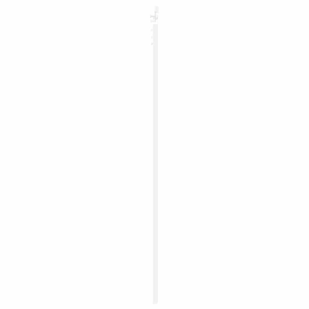 Csúszó ajtó ORKDAL Fehér 93 x 211 cm Tömör fenyőfa és üveg