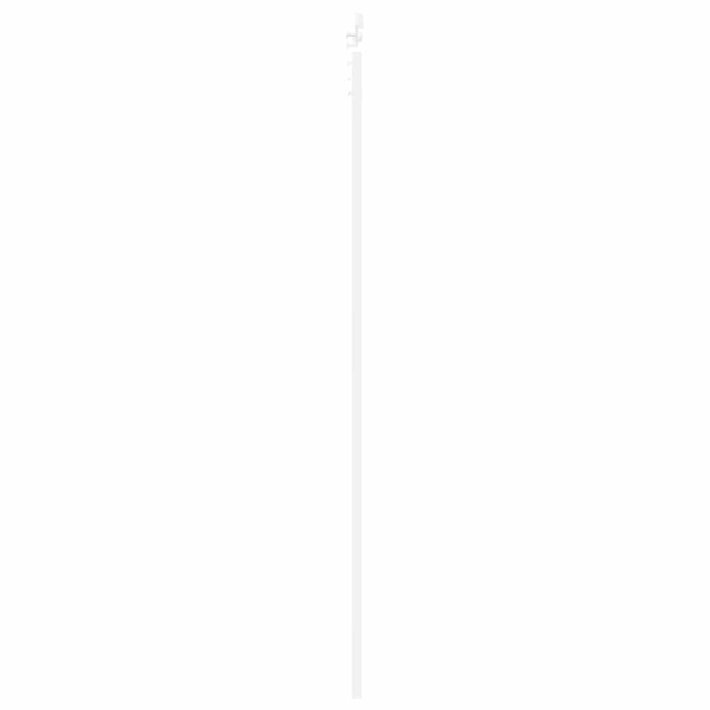 Csúszó ajtó ORKDAL Fehér 93 x 232 cm Tömör fenyőfa és üveg