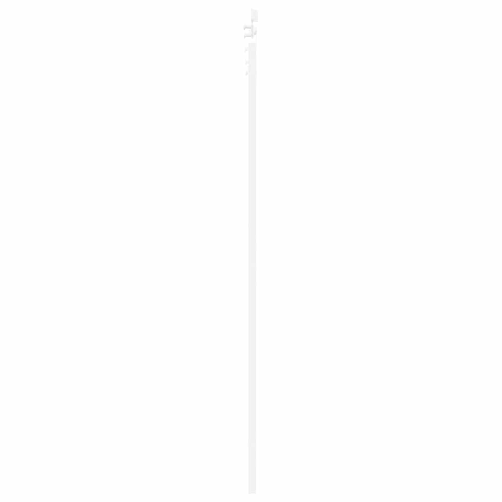 Csúszó ajtó ORKDAL Fehér 83 x 202 cm Tömör fenyőfa és üveg