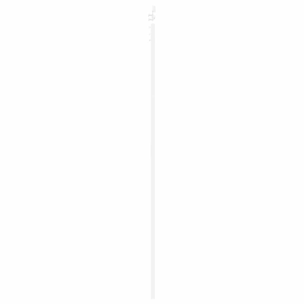 Csúszó ajtó ORKDAL Fehér 93 x 232 cm Tömör fenyőfa és üveg