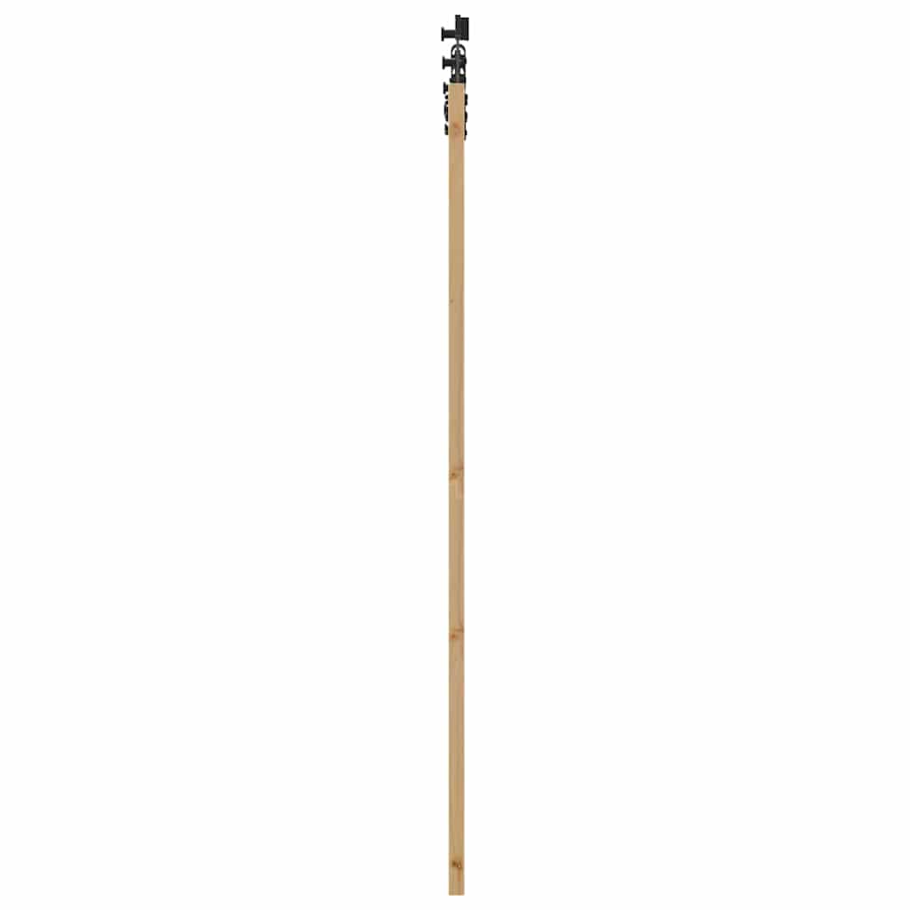 Csúszó ajtó ORKDAL Természetes és fekete 61 x 198,5 cm