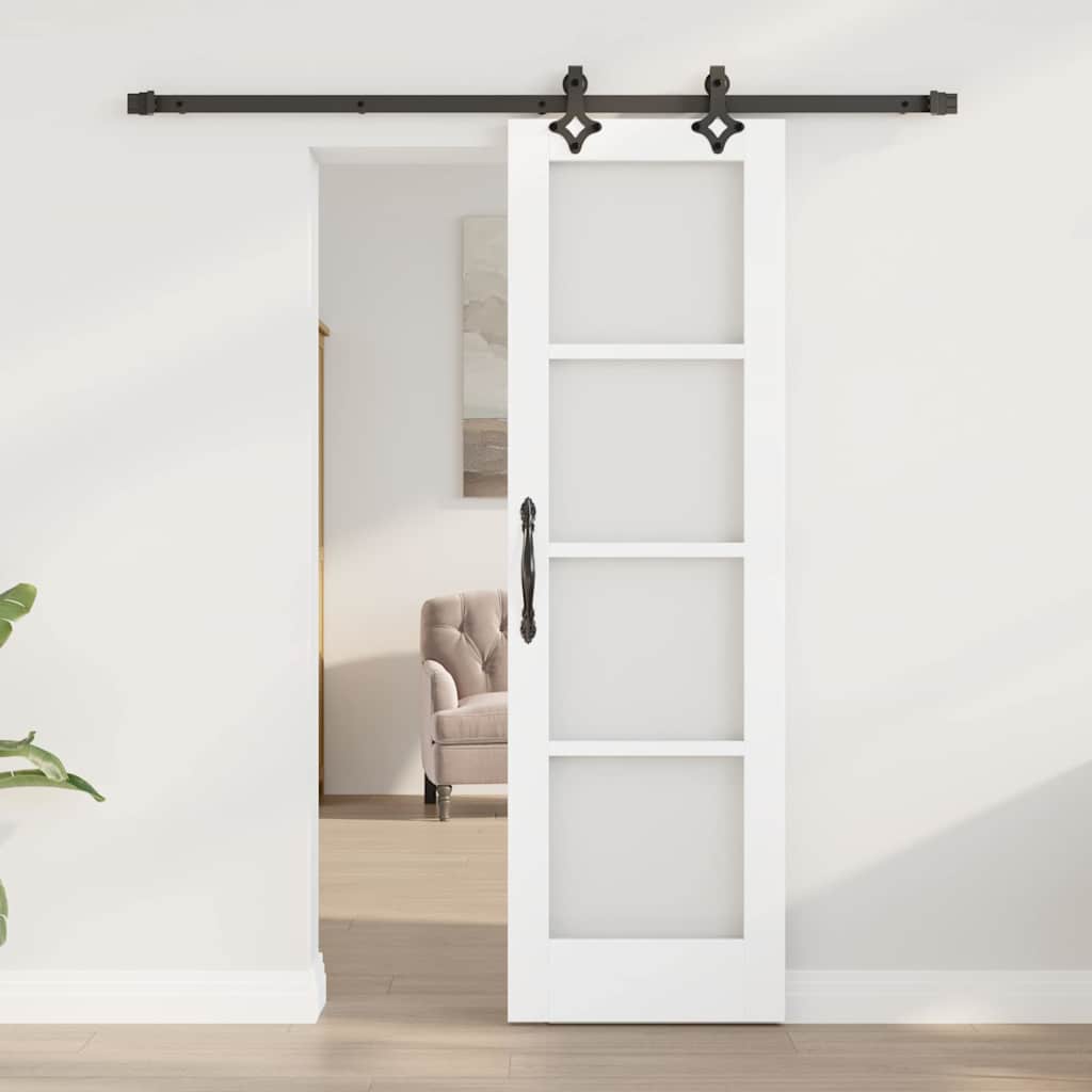 Csúszó ajtó ORKDAL Fehér és fekete 61 x 198,5 cm