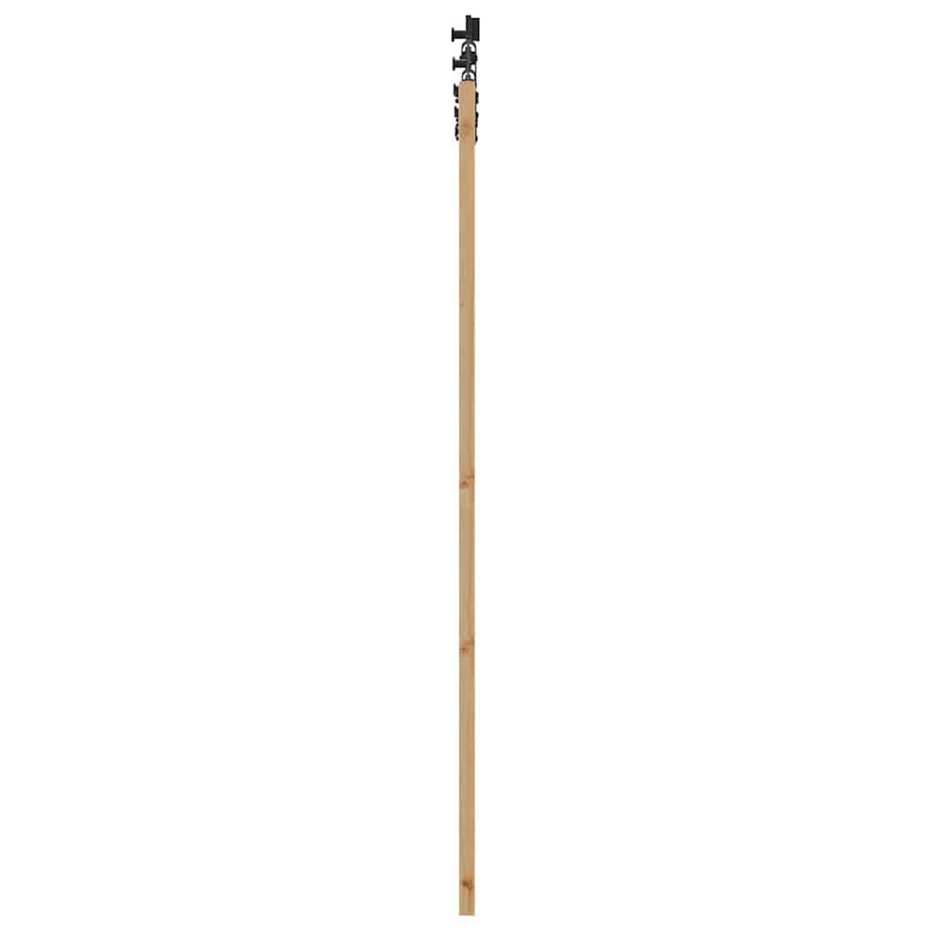 Csúszó ajtó ORKDAL Természetes és fekete 73,5 x 198,5 cm