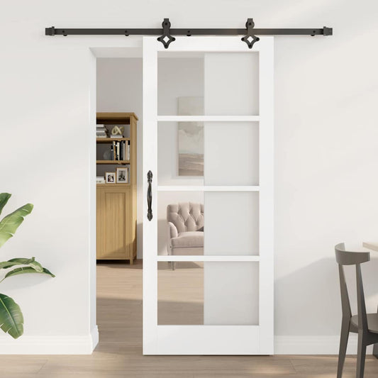 Csúszó ajtó ORKDAL Fehér és fekete 83 x 202 cm