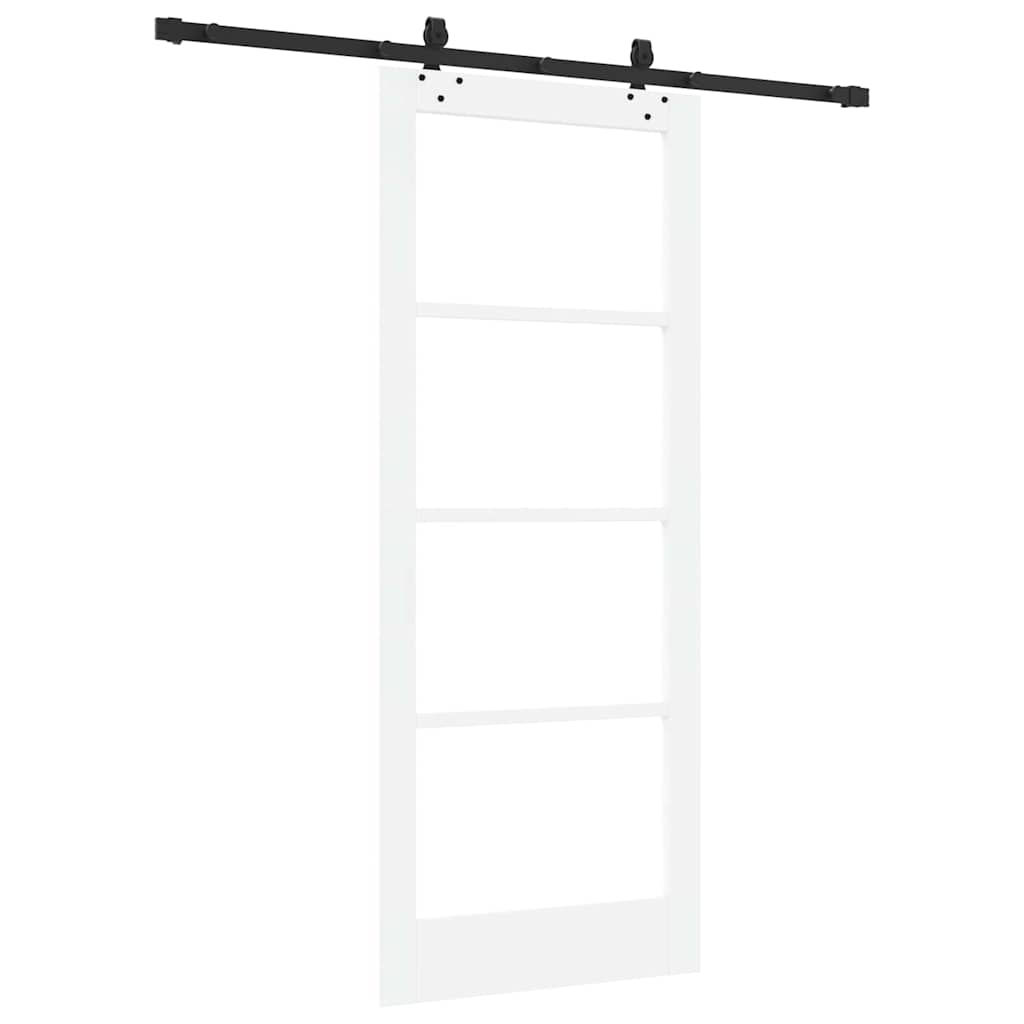 Csúszó ajtó ORKDAL Fehér és fekete 83 x 202 cm