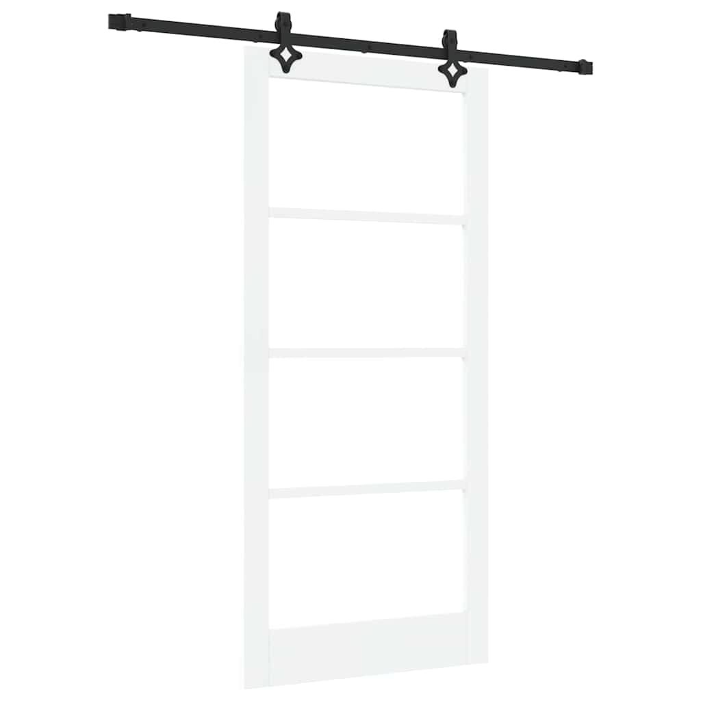 Csúszó ajtó ORKDAL Fehér és fekete 93 x 202 cm