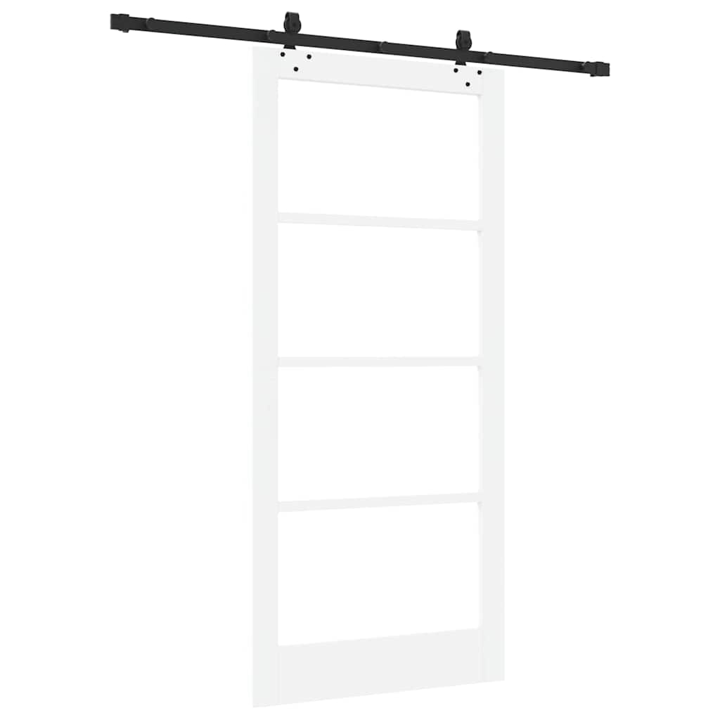 Csúszó ajtó ORKDAL Fehér és fekete 93 x 202 cm