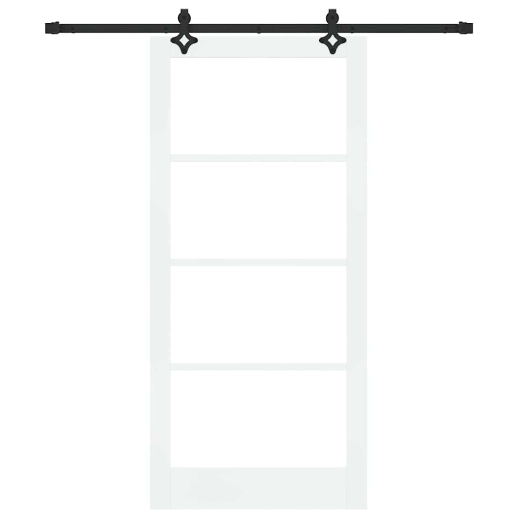 Csúszó ajtó ORKDAL Fehér és fekete 93 x 202 cm